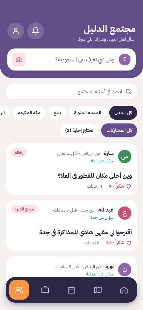 مجتمع الدليل